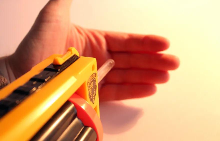 nerf銃からエアソフトガンを作る方法