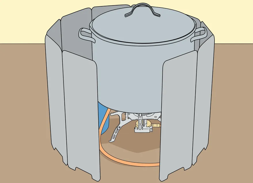 キャンプ用ガスストーブの使い方