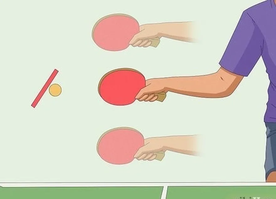 ボールを読む's spin helps you position your paddle correctly for a hit.