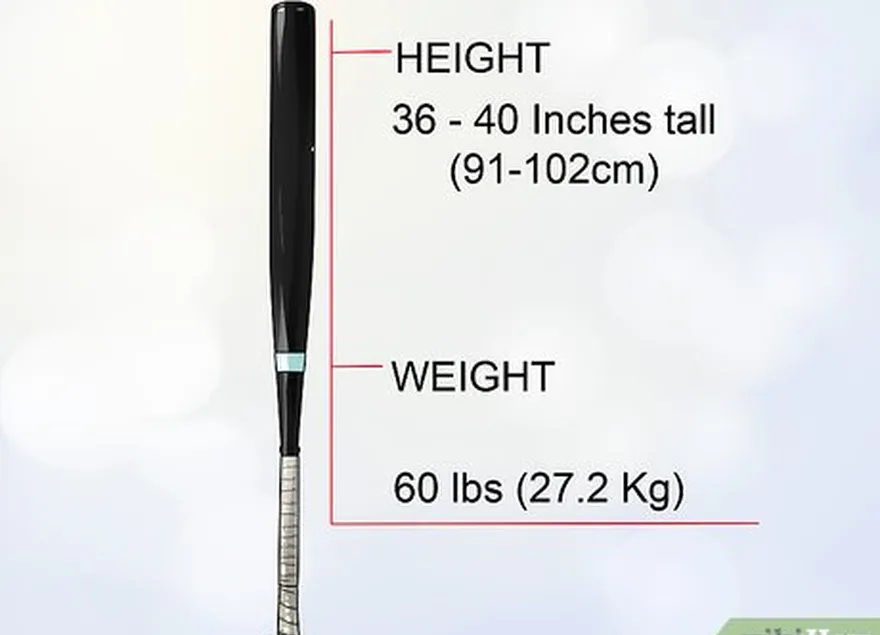 ステップ3 女の子に合わせてバットの長さを絞り込む's height and weight.