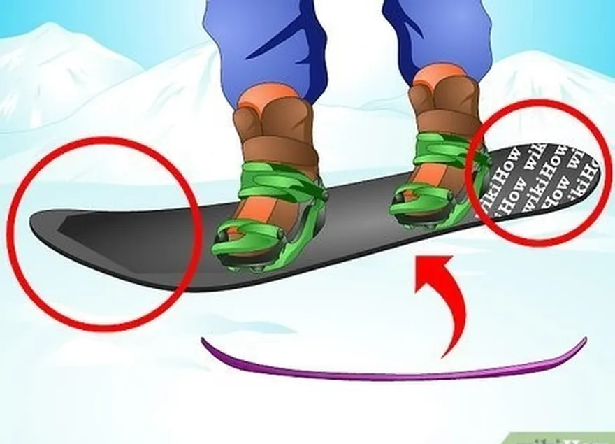 ステップ 4 を選択します powder board to ride smoothly in fresh snow.