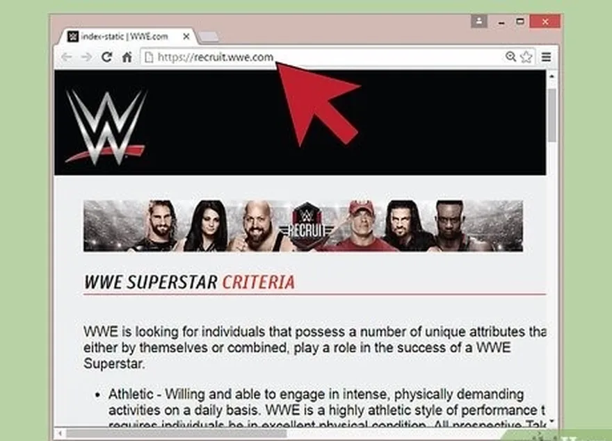 ステップ3オンラインwweレスラーに適用します。