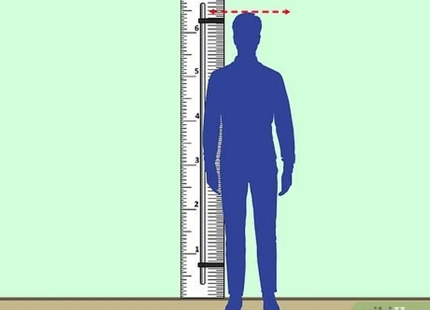 ステップ1あなたの身長を測定します...