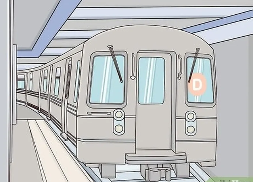 ステップ2あなたがいるなら、dライントレインを取ります're traveling from west brooklyn or manhattan.