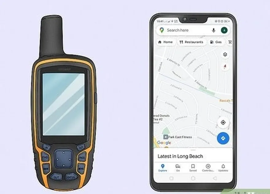 ステップ 1 gps 受信機（または android/iphone などのスマートフォン、または gps を搭載したタブレット）を入手します。