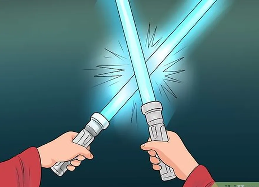 ステップ6 ドン't hit your lightsabers together!