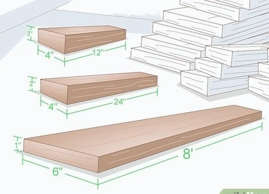 ステップ1地元のハードウェアサプライヤーから必要な木材を購入します。