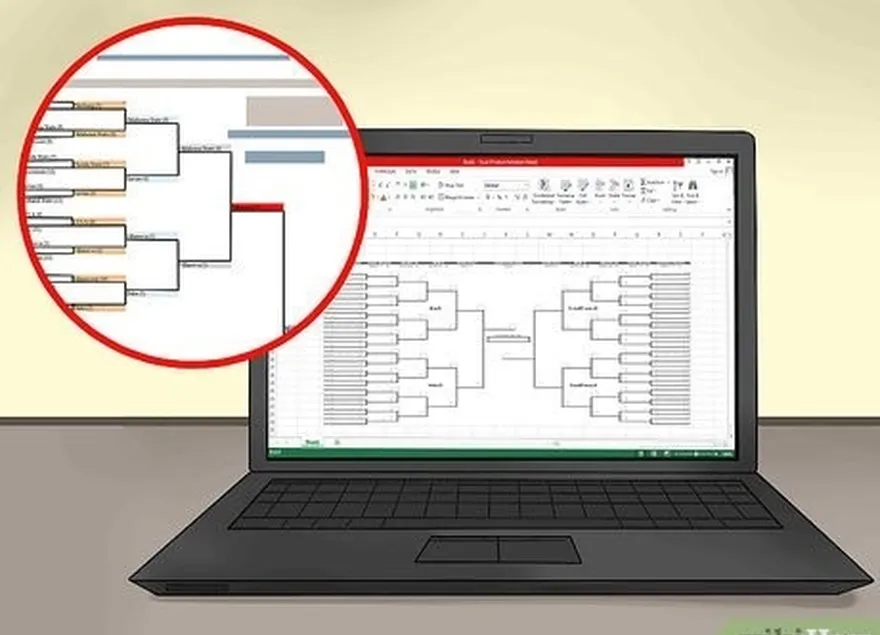 ステップ4ブラケットのトーナメントの進捗を追跡します。