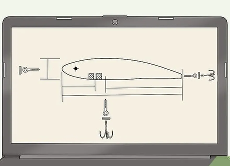 ステップ3パターンからルアーを作成する場合は、テンプレートをダウンロードします。