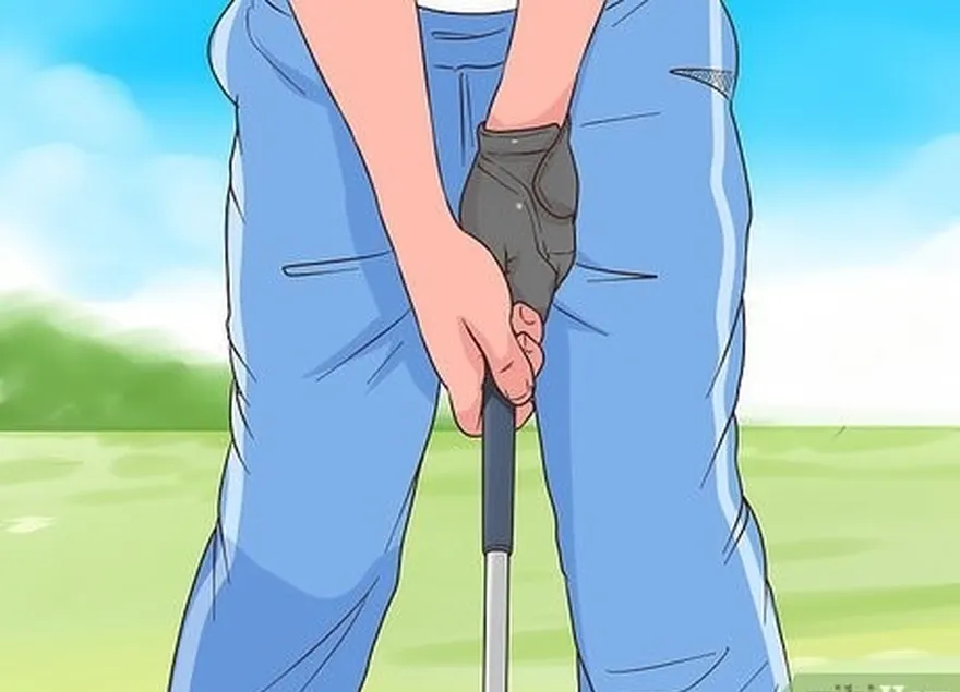 ステップ2パターを選択します's comfortable to hold while in the putting stance.