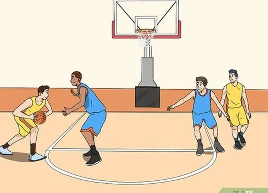 ステップ1あなたがパスを否定します're one pass away from the ball.