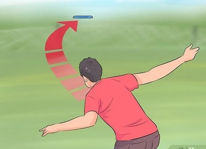 ステップ4あなたがしないことを理解してください't always want to approach the disc straight on.