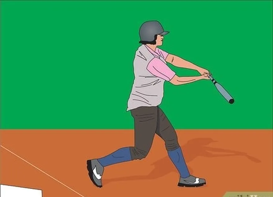 もしあれば、ベースよりも少し深くプレイしてください's a right-handed hitter and a few steps further back for a left-handed hitter.