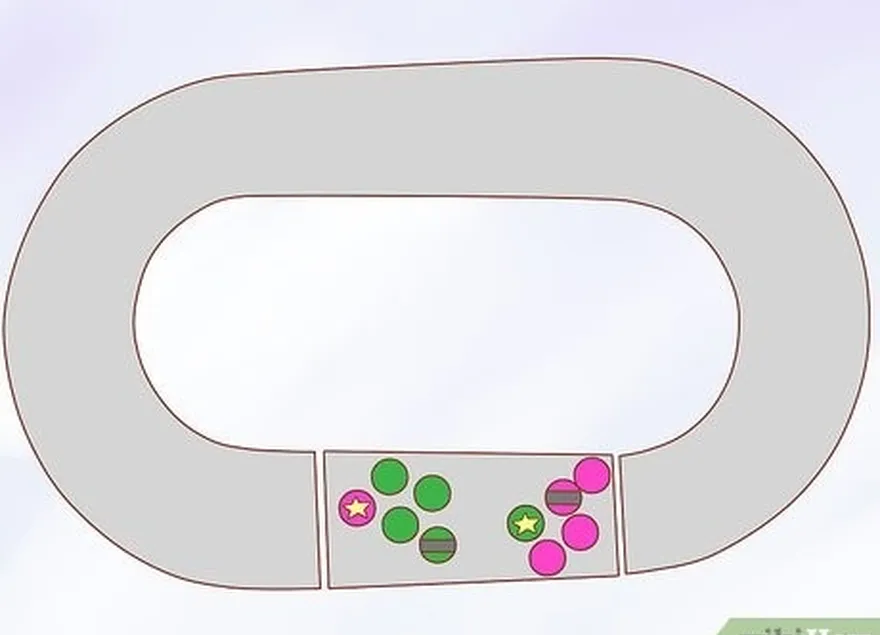 ステップ2他のチームを防ぎます's jammer from passing if you are a blocker.