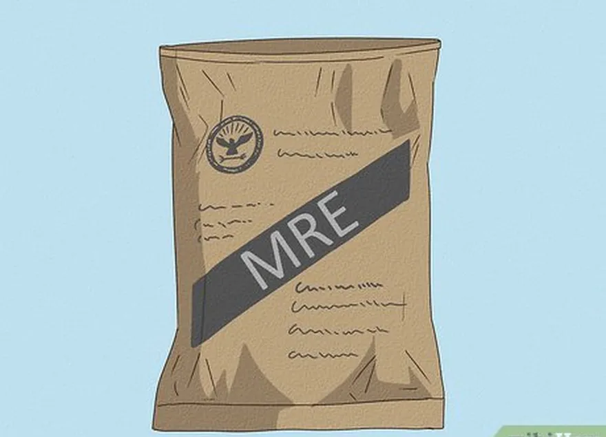 ステップ 1 mre バッグを開けます。