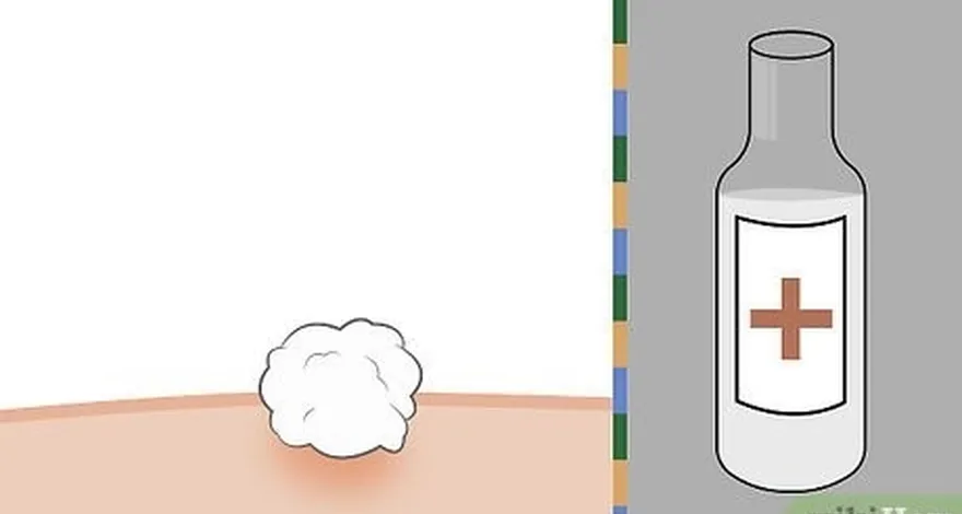 ステップ4温かい水と石鹸で洗う。