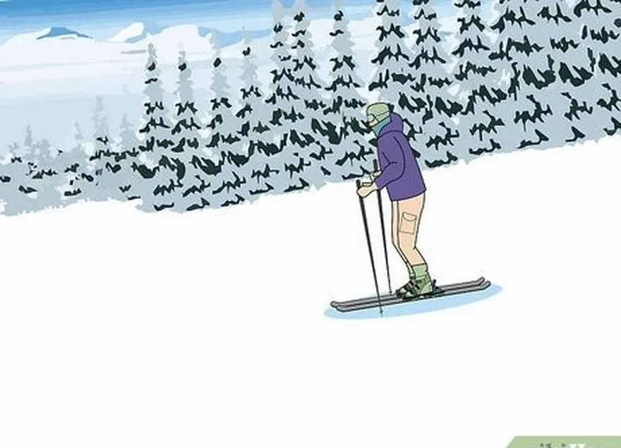 ステップ7あなたまでバニーヒルにとどまります're comfortable on your skis.