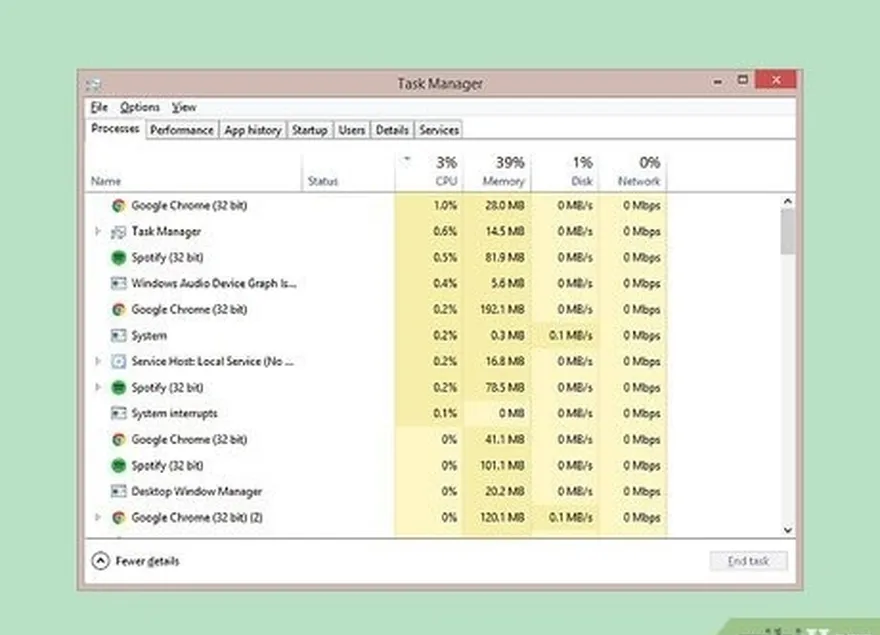 ステップ3コンピューターまたはデバイスに注意してください's operating speed.