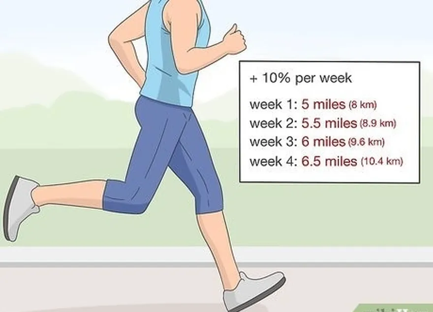 ステップ2時間と距離を徐々に増やします。