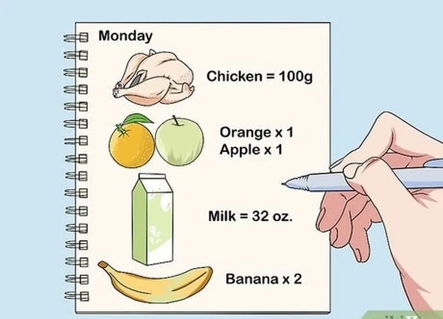 ステップ3食べ物を保管してください...