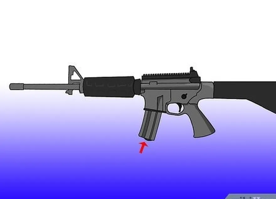 ステップ3 マガジンをエアソフトガンにセットして発射してください。