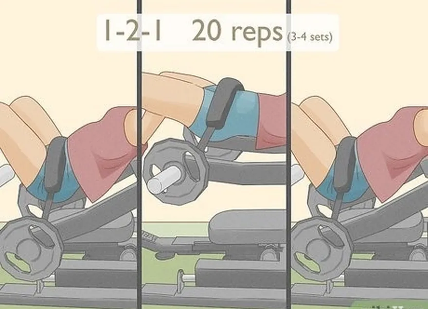 ステップ 10 それぞれ 20 ～ 25 回のセットを 3 ～ 4 セット行うことを目指します。