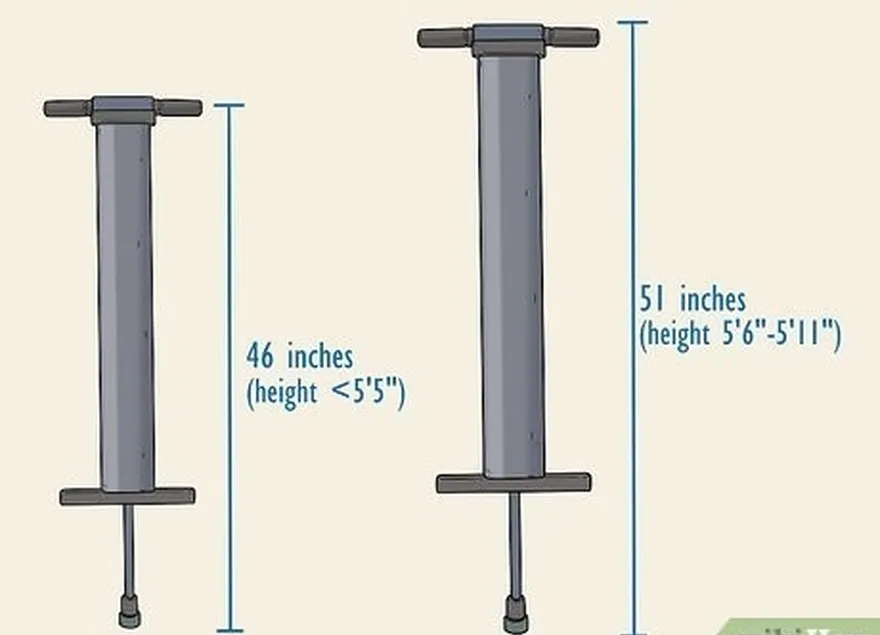 ステップ 5 正しいサイズのポゴスティックを入手します。