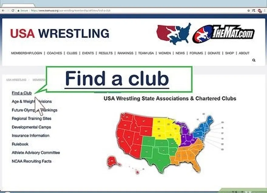 ステップ1地元のレスリングチームまたはクラブに参加します。